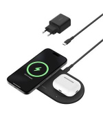 Belkin BOOST CHARGE™ PRO Qi2 2v1 Magnetická nabíjecí podložka pro iPhone/AirPods, černá