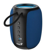 Genius SP-915BT Reproduktor, bezdrátový, Bluetooth, 5W, LED podsv.,USB-C,výdrž až 6 hod.,mikrofon, podpora Copilot,modro-černá