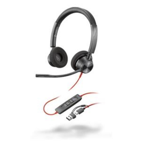HP Poly BW 3320 Stereo -M USB-C HS +USB-C/A