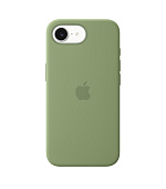 iPhone 17e Silicone Case with MagSafe – Light Moss