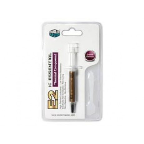 termální pasta na CPU Cooler Master IC Essential E2, tep. vodivost 3.5 W.m , 3,4g, gold