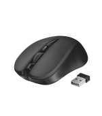 TRUST Mydo Silent Click/Kancelářská/Optická/Bezdrátová USB/Černá