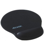 Allsop Gelová podložka pod myš černá, 30mm podpora zápěstí