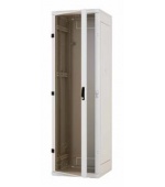 Stojanový rozvaděč 15U (š)800x(h)800, skleněné dveře