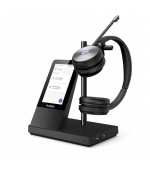 Yealink WH66 Dual DECT základna s dotykovým LCD a s náhlavní soupravou na obě uši pro Teams