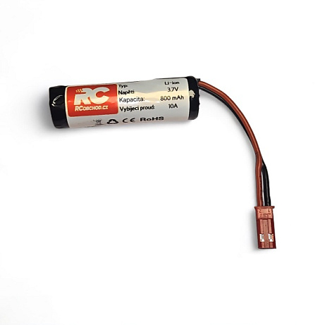 Akumulátor Li-ion 3.7V 800 mAh  JST konektor