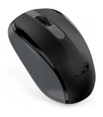 Genius NX-8008S, Myš, bezdrátová, optická, 1200dpi, 3 tlačítka, USB, černo-šedá
