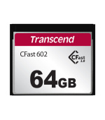 Transcend 64GB CFast 2.0 CFX602 paměťová karta (MLC)