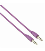 Nedis CAGP22005BK10- Stereofonní Audio Kabel | 3,5mm Zástrčka - 3,5mm Zástrčka | 1 m | Černá