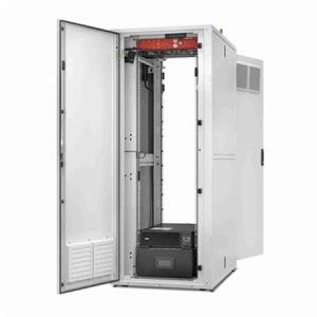 APC EcoStruxure Micro Data Centrum, skříň 42U, 5kVA, RM chlazení, ventilátor, FSS, 230V, 50Hz, 2000 V x 800 Š x 1200 H m