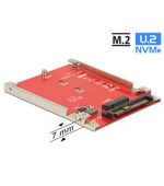 Delock 2.5” Převodník U.2 SFF-8639 > M.2 NVMe Key M - 7 mm