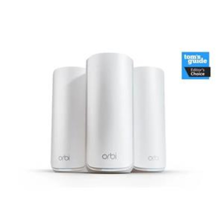 Netgear Orbi 870 Series Tri-Band WiFi 7 Mesh 3-pack (1 router + 2 satellites)