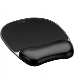Fellowes Podložka pod myš a zápěstí CRYSTAL gelová černá