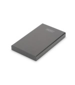 Digitus USB 3.0-SATA SDD/ HDD, 2,5 " pro 9,5 a 7,5 mm SSD/HDD, hliníkové kryt, bez použití nářadí, chipset: JMS578