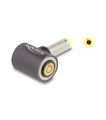Delock Adaptér na kabel pro nabíjení laptopu HP, ze zástrčky 4,8 x 1,7 mm na magnetický osmipinový konektor