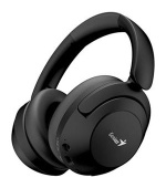 Genius HS-810BT Headset, bezdrátový, náhlavní, mikrofon, Bluetooth 5.3, ovládání hlasitosti, 3,5mm jack, USB-C nabíjení,černý