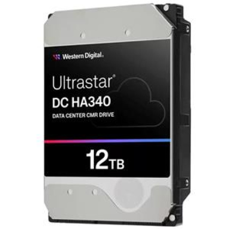 WD Ultrastar HDD 12TB DC HA340 3.5in 26.1 256 7200RPM SATA ULTRA 512E SE NP3