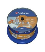 VERBATIM DVD-R AZO 4,7GB, 16x, printable, spindle 50 ks