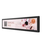 BenQ LCD BH281 28" Digital Signage /1920x360/1000:1/25ms/1000cd/HDMI/VGA/USB/2x2W repro/VESA