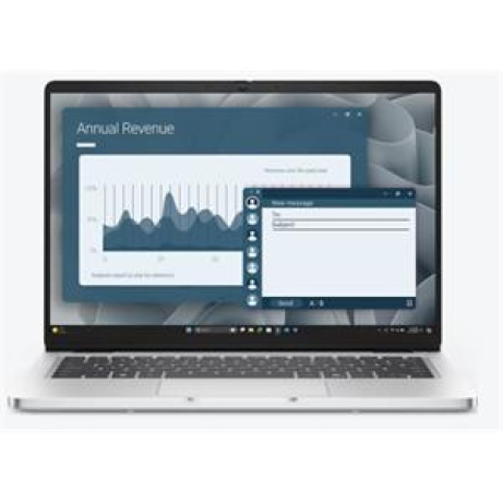 DELL Pro 14 PC14255 AMD Ryzen AI 5 PRO 340/16GB/512GB SSD/14" IPS FHD+/IR Cam & Mic/W11P/3Y ProSpt/stříbrná