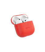 Epico silikonové pouzdro pro AirPods 4  - červená