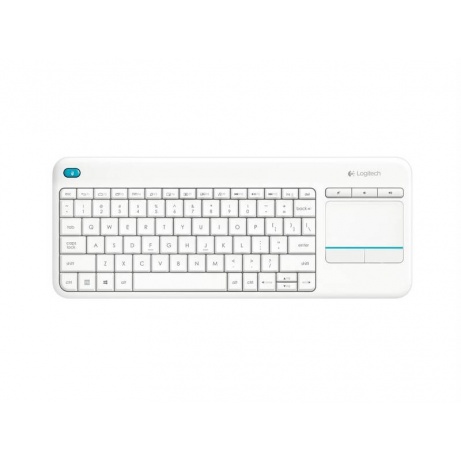 Logitech K400 plus/Bezdrátová USB/CZ-SK layout/Bílá