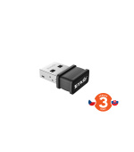 Tenda W311MIv6 AX300 WiFi 6 USB Nano Adapter, 286 Mb/s, 802.11ax/b/g/n, Soft AP, Win 7/10/11, Linux