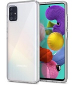 Ochranný kryt Spigen Liquid Crystal pro Samsung Galaxy A51 transparentní