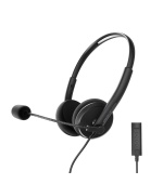 Energy Sistem Headset Office 2+, komunikační sluchátka s mikrofonem, ovládání hlasitosti a ztlumován