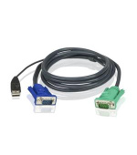 ATEN integrovaný kabel 2L-5202U pro KVM USB 1.8 M