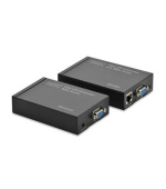 Digitus VGA Video Extender Cat5 až 300 m, max. rozlišení 1920x1200, Audio