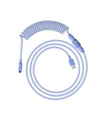 HyperX USB-C spirálový kabel světle fialový