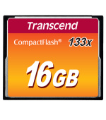 Transcend 16GB CF (133X) paměťová karta (MLC)