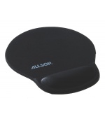 Allsop Gelová podložka pod myš černá, 20mm podpora zápěstí