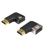 PremiumCord 8K Adaptér spojka HDMI A - HDMI A, F/M, do úhlu 90° - levá