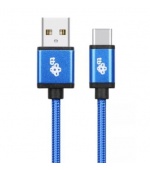 TB Touch USB - USB-C kabel, 2m, modrý