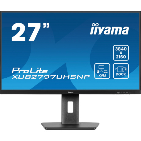 iiyama ProLite/XUB2797UHSNP-B1/27"/IPS/4K UHD/60Hz/4ms/Černá/5R