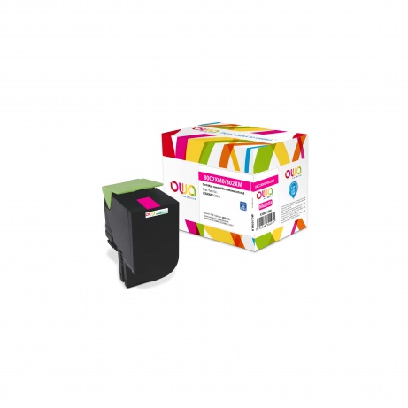 OWA Armor toner kompatibilní s Lexmark 80C2XM0, 4000st, červená/magenta