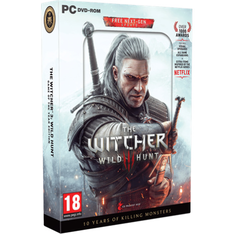 PC - The Witcher 3: The Wild Hunt - Game of the Year Edition + 10th Anniversary Steelbook