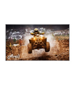 Plátno AVELI PREMIUM,pevný rám,black,221x124(16:9) 100"