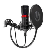 Endorfy mikrofon Streaming/streamovací/nastavitelné rameno/pop-up filtr/3,5mm jack/USB-C/USB-A
