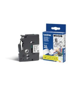 Brother - TZe-111 průsvitná/černá (6mm Laminované)