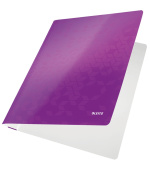 LEITZ Desky s rychlovazačem  WOW, A4, purpurová