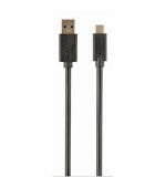 GEMBIRD Kabel USB 3.0 AM na Type-C kabel (AM/CM), 3m, černý
