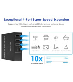 PremiumCord 4-port USB 3.0 extender po Cat5/Cat5e/Cat6 do 100m