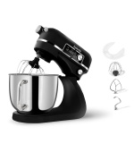 Salente DigiChef2, kuchyňský robot, mísa 6 litrů, celokovový, digitální displej, černý