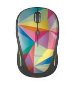 myš TRUST Yvi FX Wireless Mouse - geometrics