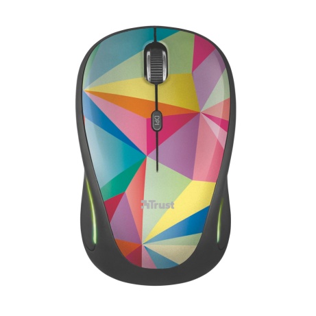 myš TRUST Yvi FX Wireless Mouse - geometrics