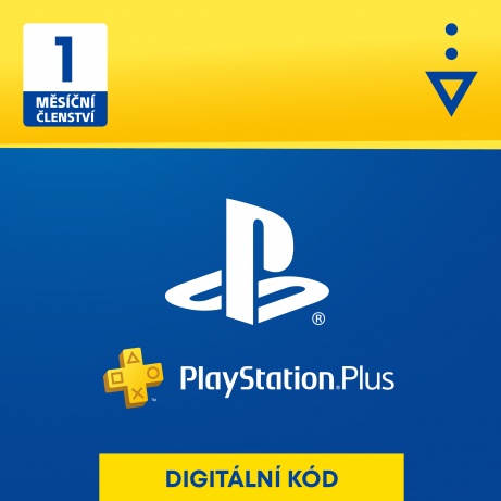 ESD CZ - PLAYSTATION PLUS 1 MĚSÍC - DÁRKOVÁ KARTA