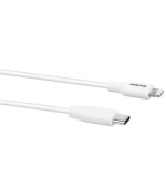 AVACOM MFIC-120W kabel USB-C - Lightning, MFi certifikace, 120cm, bílá